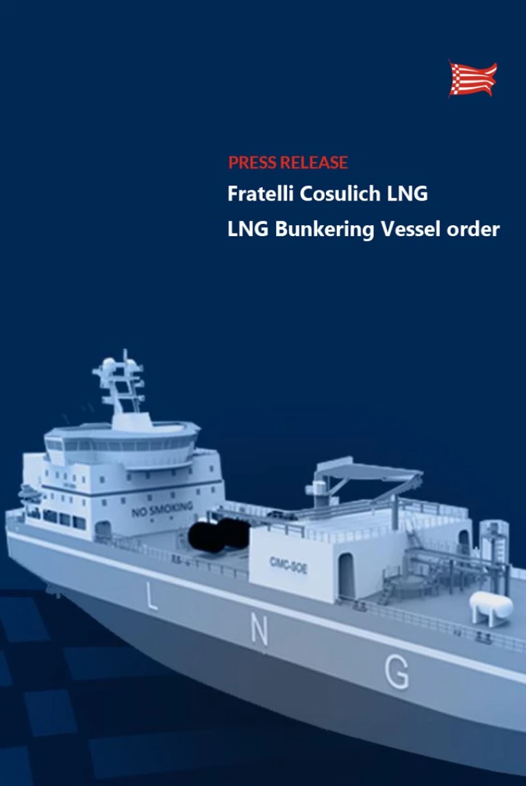 Fratelli Cosulich LNG LNG Bunkering Vessel order