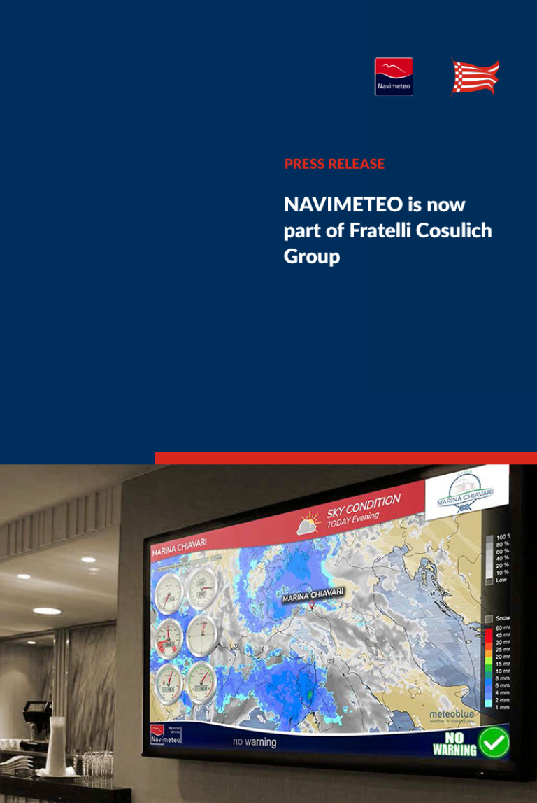 Navimeteo is now part of Fratelli Cosulich Group