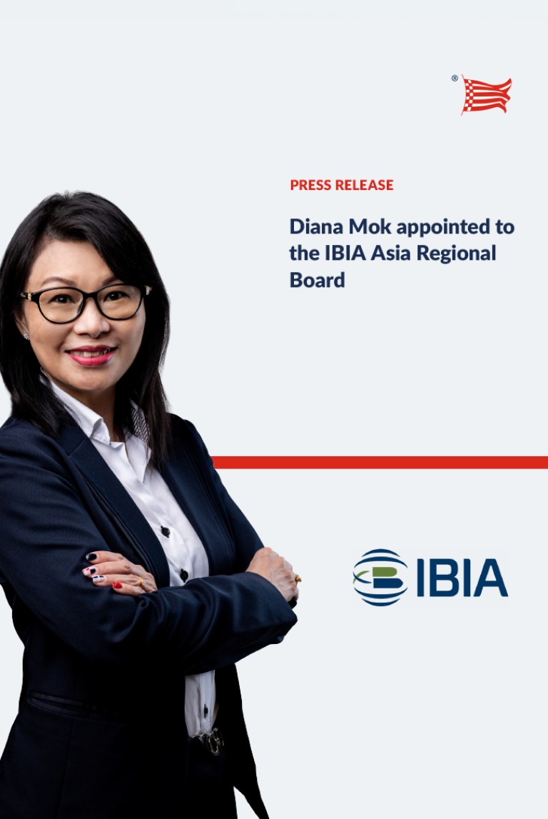 Diana Mok appointed to the IBIA Asia Regional Board