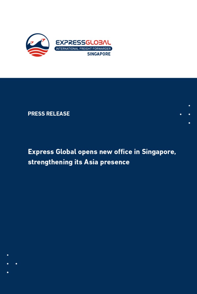 Express Global opens new office in Singapore, strengthening its Asia presence